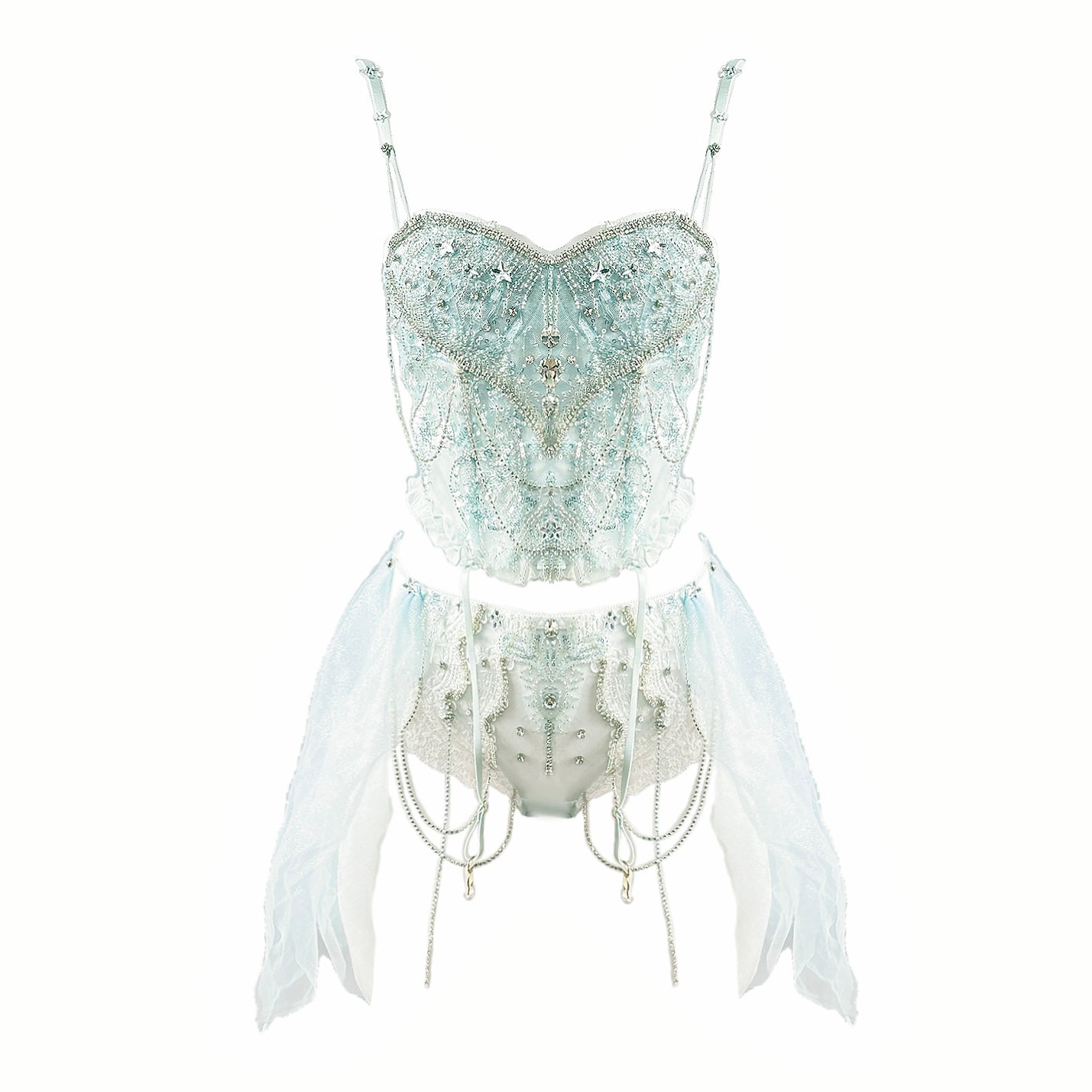 Aqua Fairy (2PC, 4Colors) - DreamLand Rave