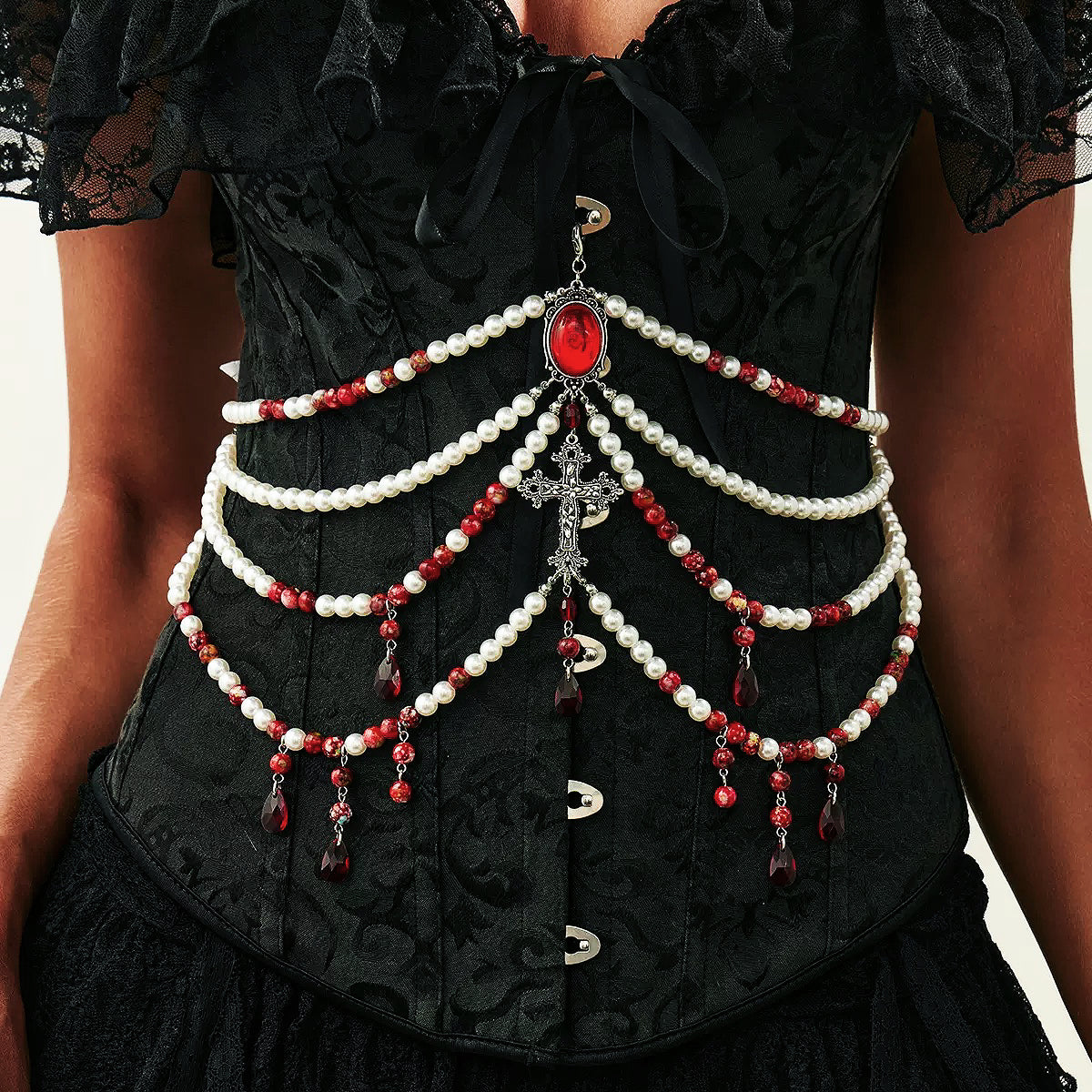 Bloody Pearl Waist Chain (1PC)