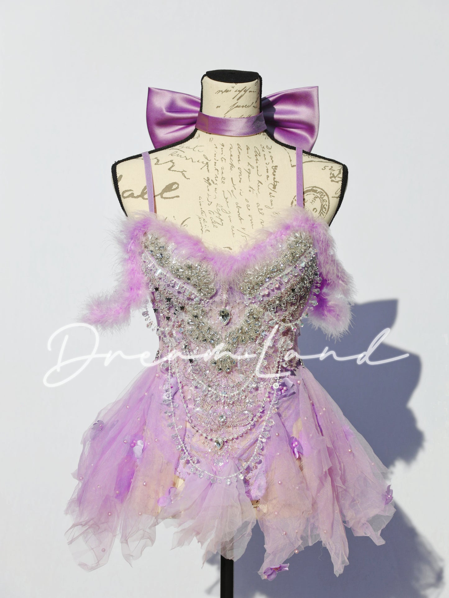 Rainbow Fairy Bodysuit (2PC, 8Colors) - DreamLand Rave