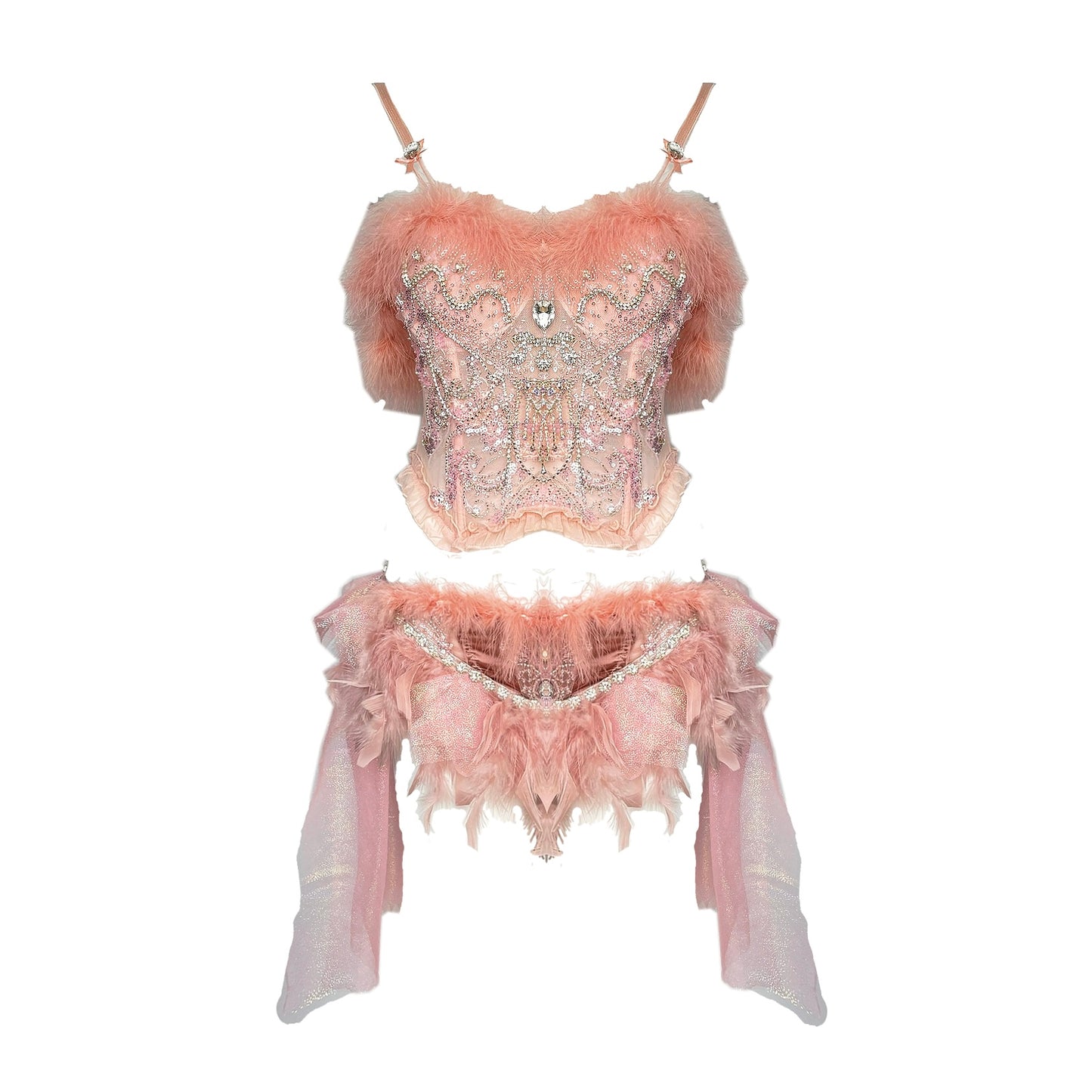 Peachy Baby (2PC, 3Colors) - DreamLand Rave