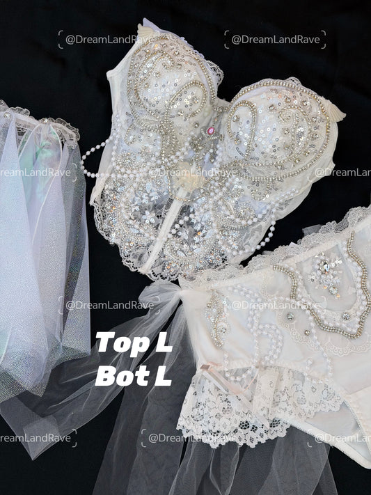 SALE 11-STARRY UNICORN WHITE