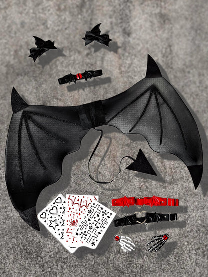 Little Devil Wing Set (9PCS, 3Colors)