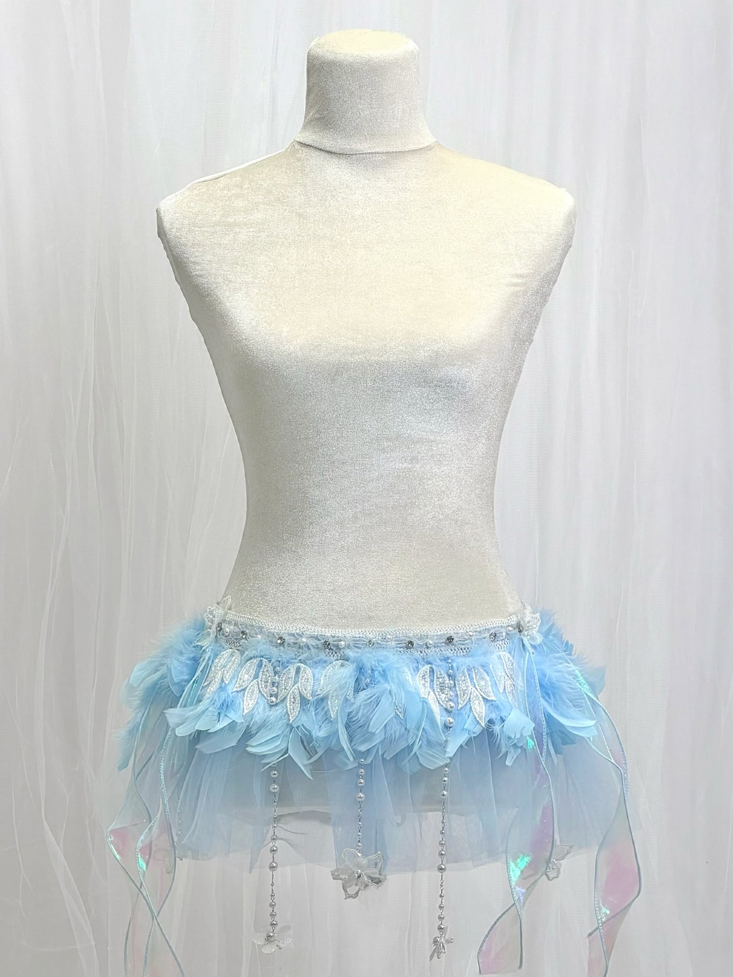 Feather Skirt (5Colors)