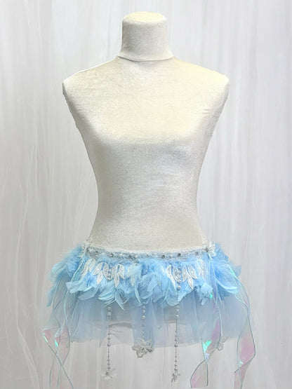 Feather Skirt (5Colors)