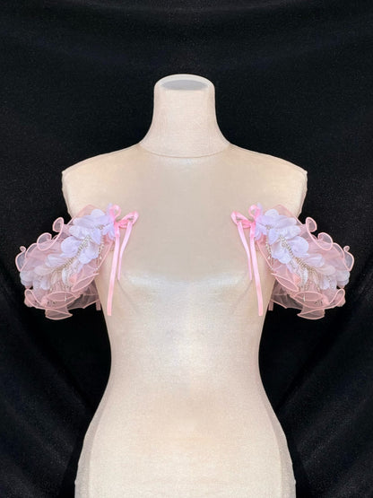 Gleam Kiss Flower Sleeves (3Colors)