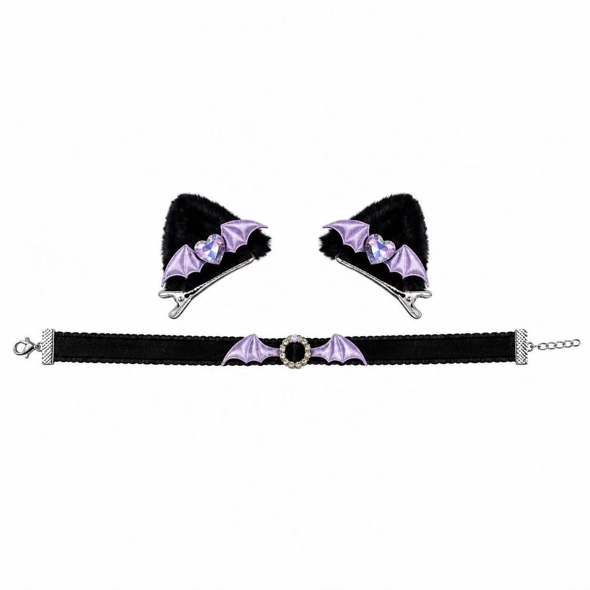 Fluffy Ear Set (6Colors, 3PCs)