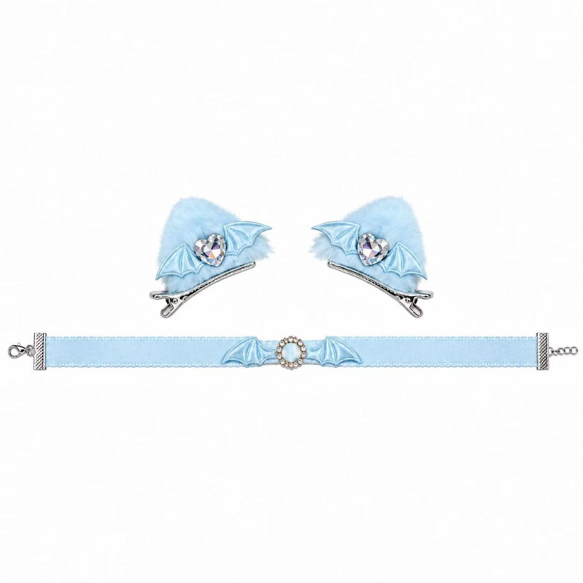 Fluffy Ear Set (6Colors, 3PCs)