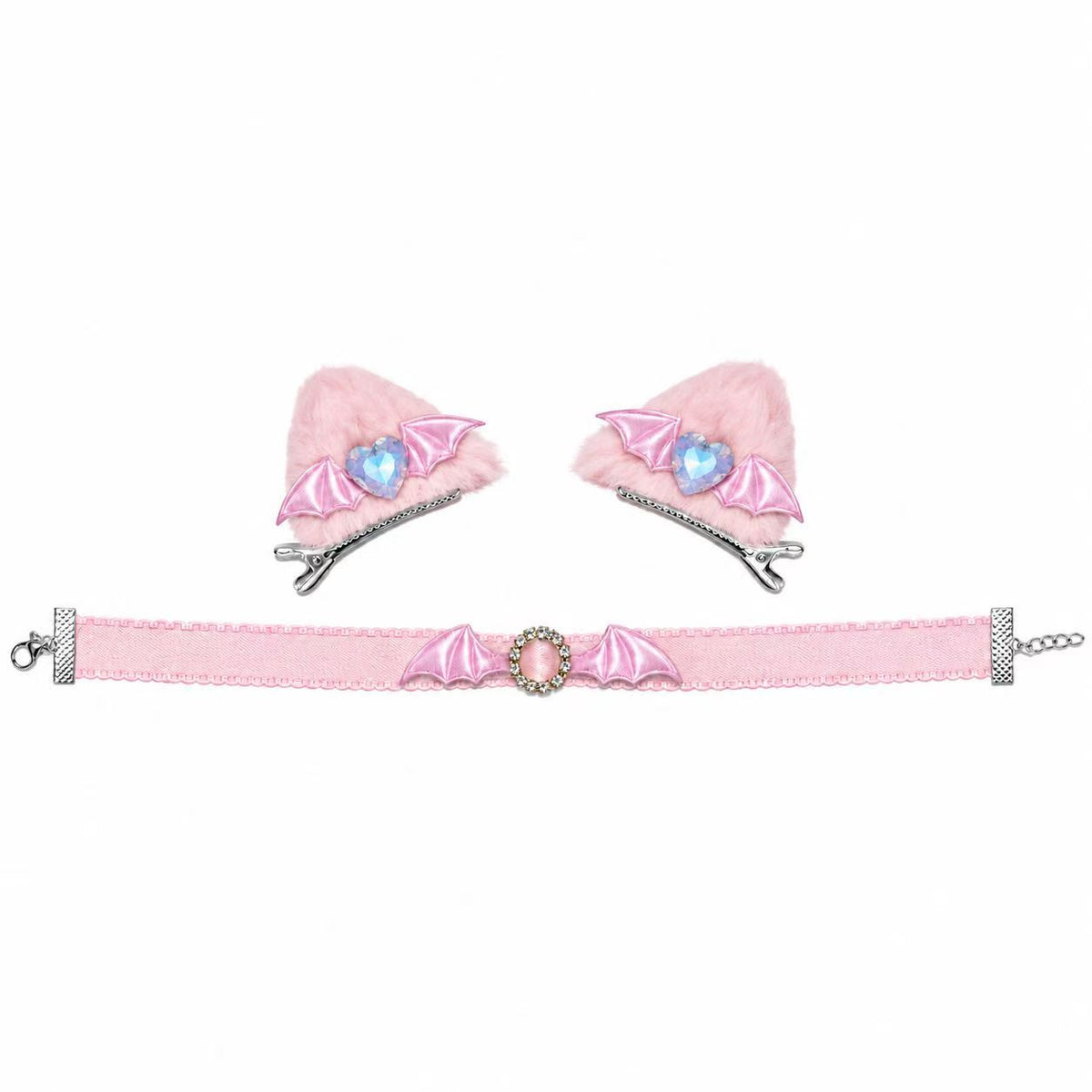 Fluffy Ear Set (6Colors, 3PCs)