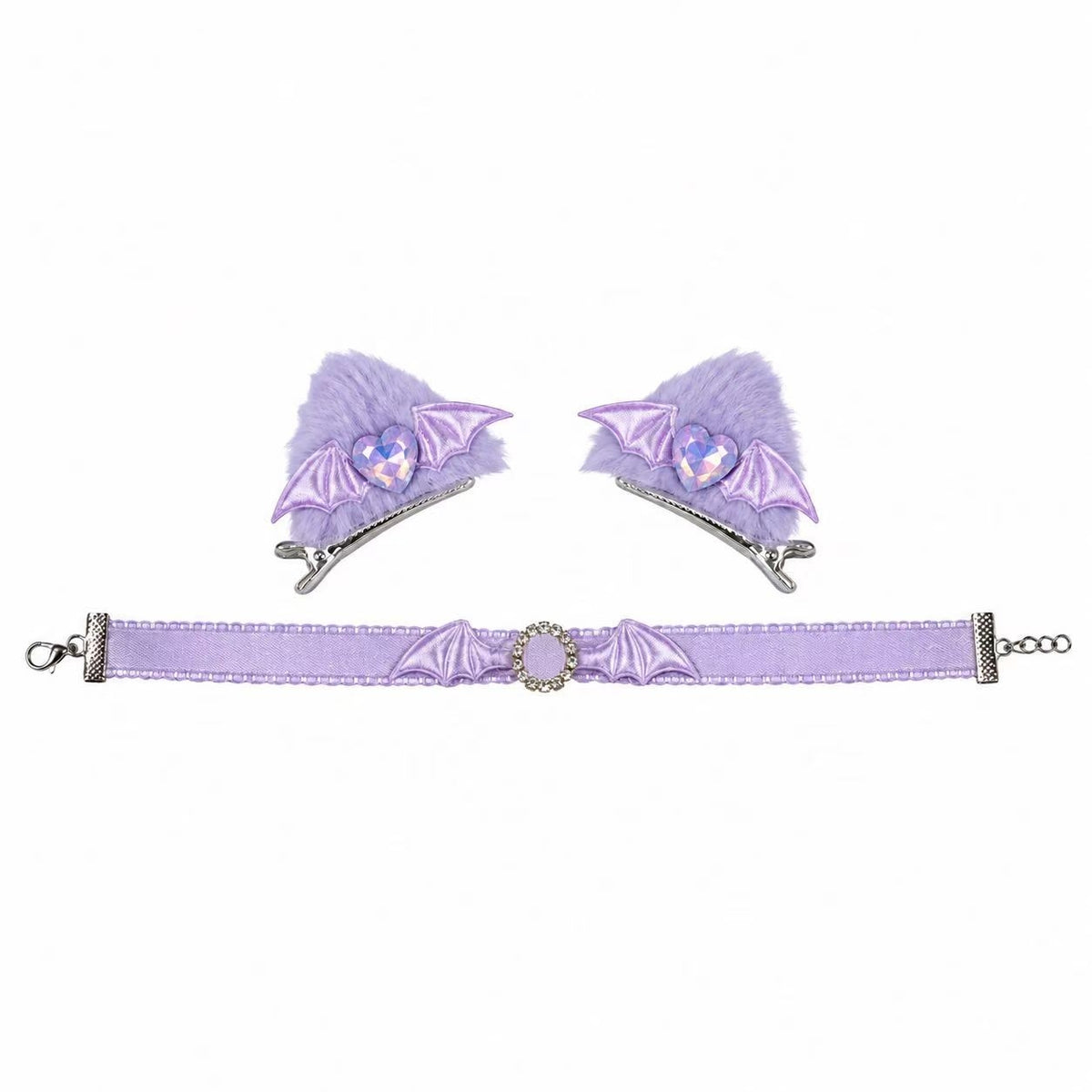 Fluffy Ear Set (6Colors, 3PCs)