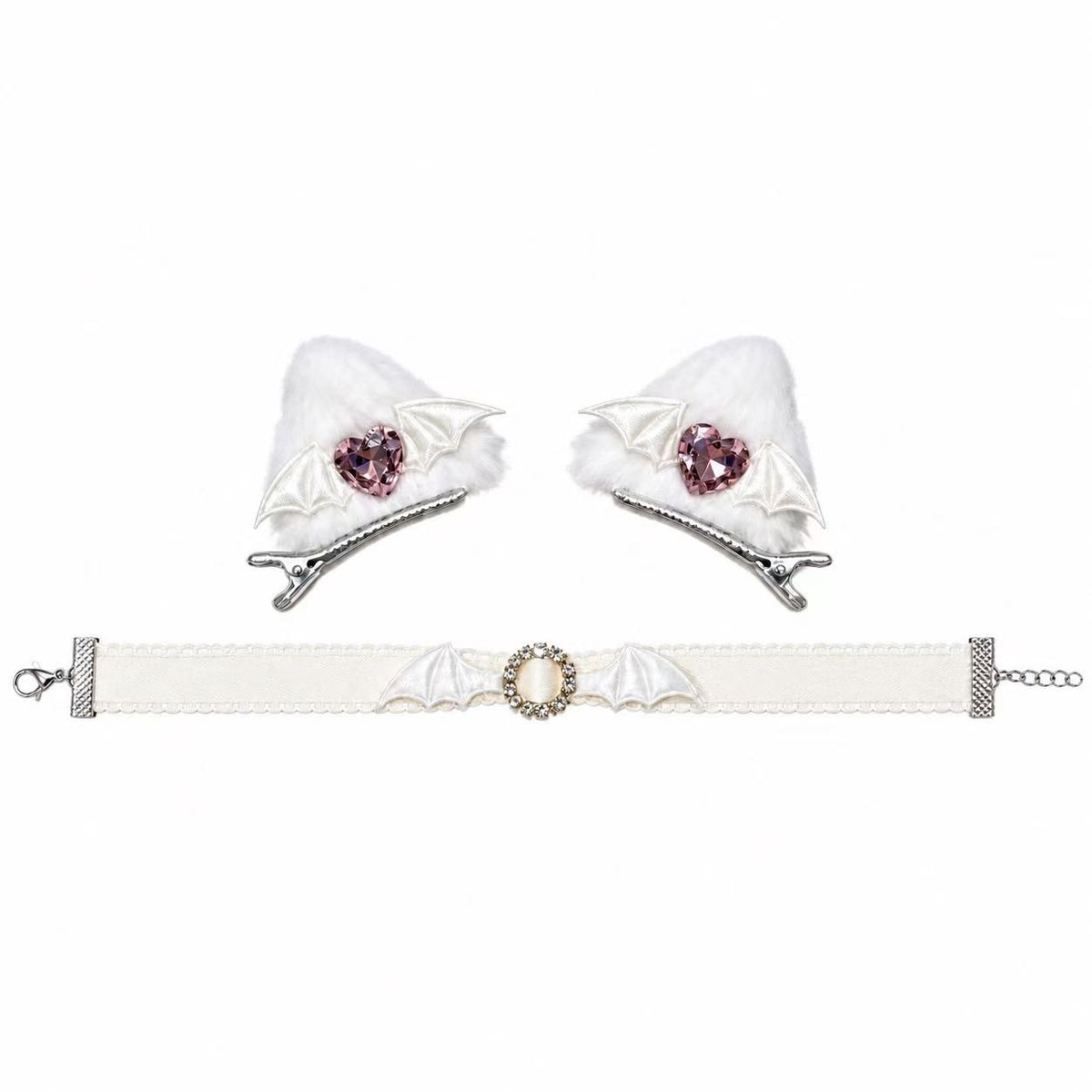 Fluffy Ear Set (6Colors, 3PCs)