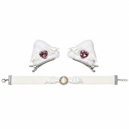 Fluffy Ear Set (6Colors, 3PCs)