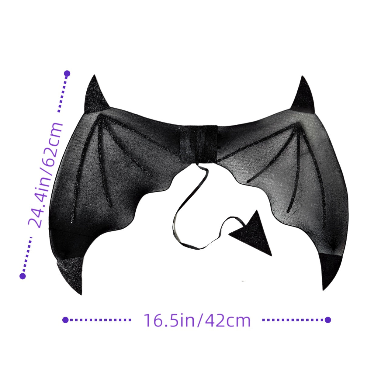 Little Devil Wing Set (9PCS, 3Colors)