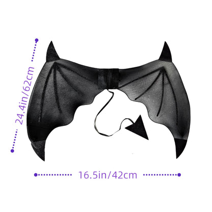 Little Devil Wing Set (9PCS, 3Colors)