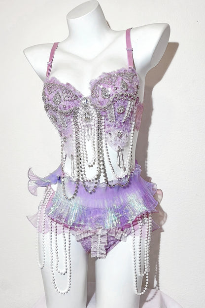 Mermaid Land (6PC, 2Colors) - DreamLand Rave